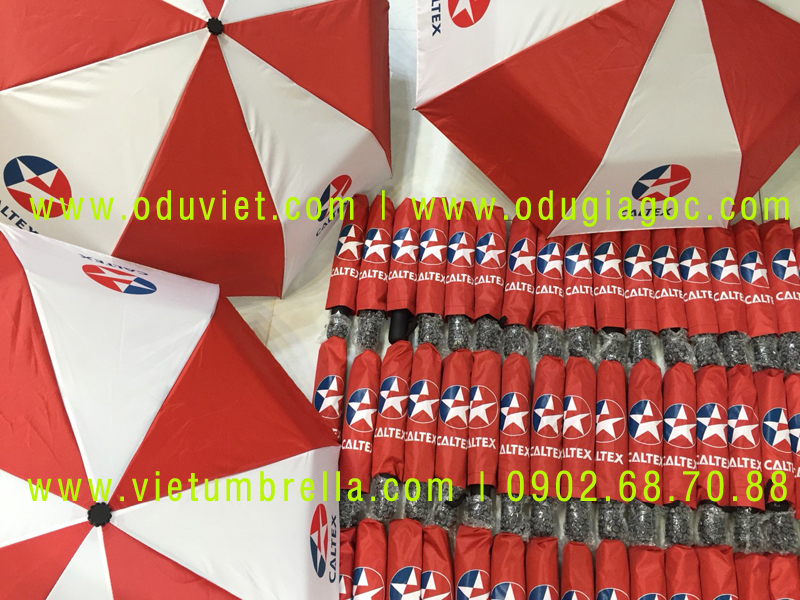 xưởng sản xuất ô dù cầm tay in logo quảng cáo